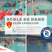 BEC-Ecole de hand labellisée